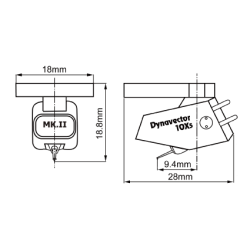 DYNAVECTOR DV-10X5 MKII MC Cartridge
