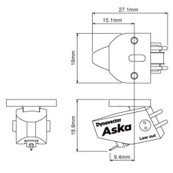 DYNAVECTOR ASKA-H/L MC Cartridge