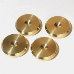 Acoustic Revive SPU-4 Hard Brass Spike Receptacle (4-Set)