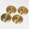 Acoustic Revive SPU-4 Hard Brass Spike Receptacle (4-Set)