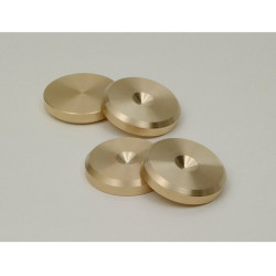 Acoustic Revive SPU-4 Hard Brass Spike Receptacle (4-Set)